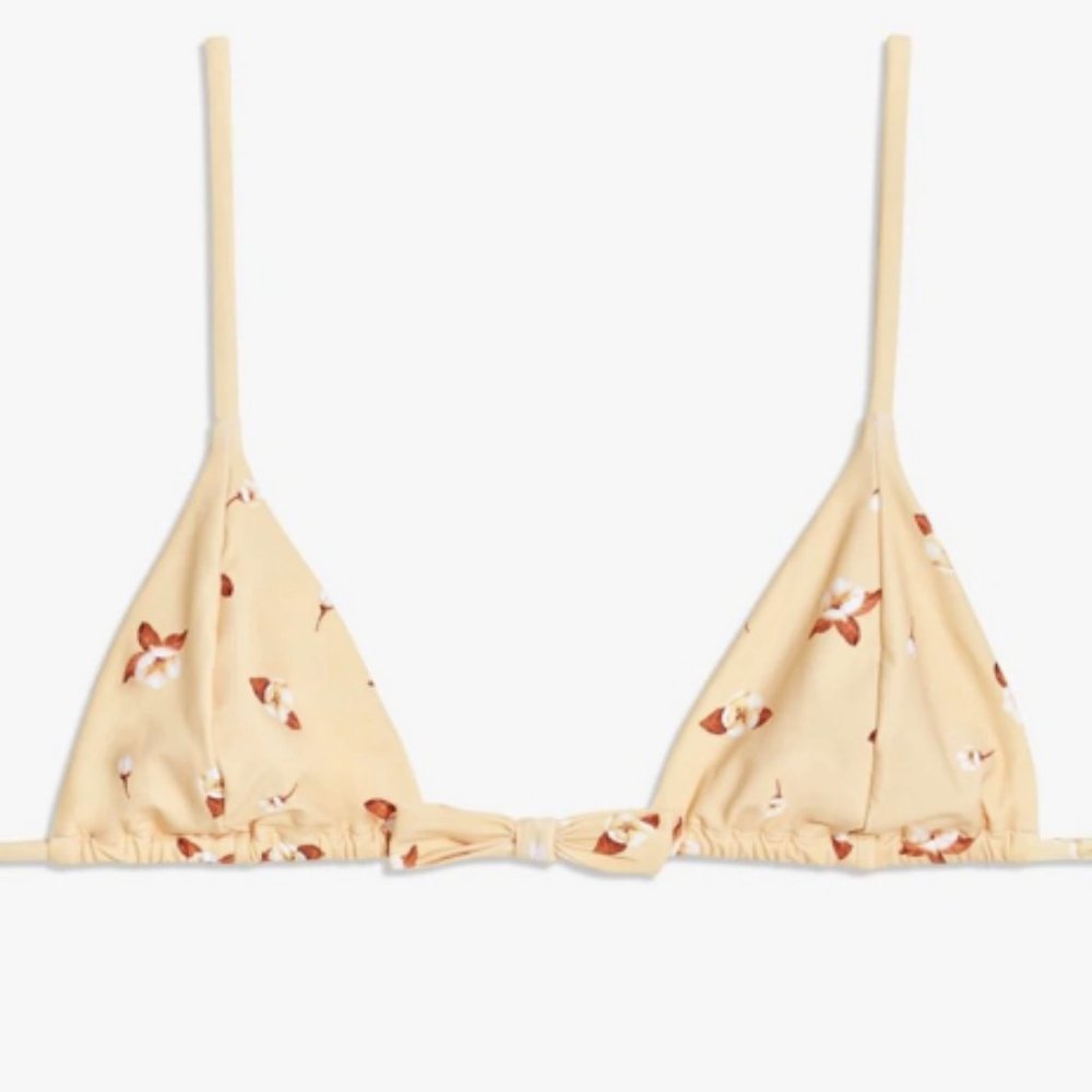 NWT Amber Cooper Bikini Top- XS